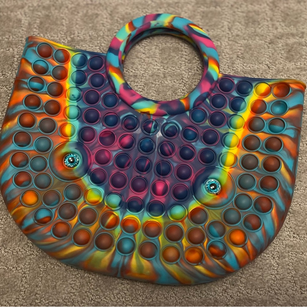 Pop-it Fidget Rainbow Bag